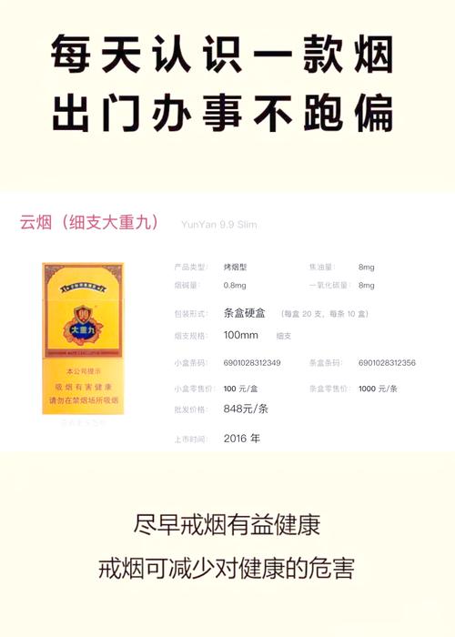 云霄大重九香烟是中国市场上较为知名的品牌之一，它属于中高档香烟。以下是对云霄大重九香烟的一些评价